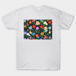 illustration flower design T-Shirt